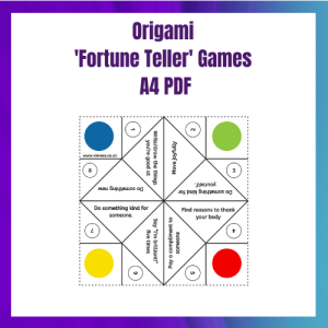 printable paper fortune teller